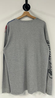 Vintage Y2K South Pole Grey Thermal Long Sleeve