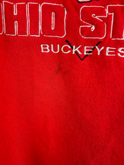 Vintage Ohio State Buckeyes Red Quarter Zip Sweater