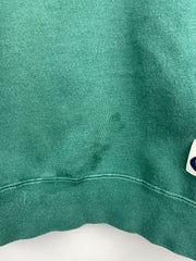 Vintage 90s Disney Goofy Embroidered Green & Navy Crewneck