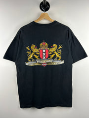 Vintage Harley Davidson Hog Wild Pig Amsterdam Black Tee