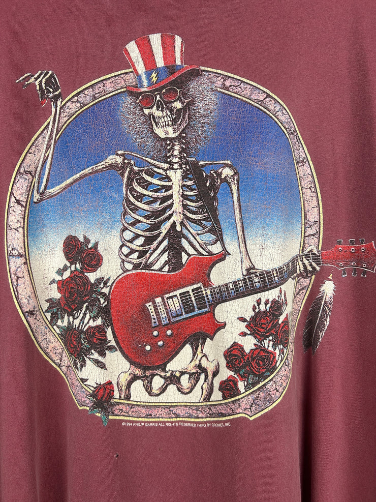 Vintage 90s Grateful Dead Philip Garris Cronies Tee