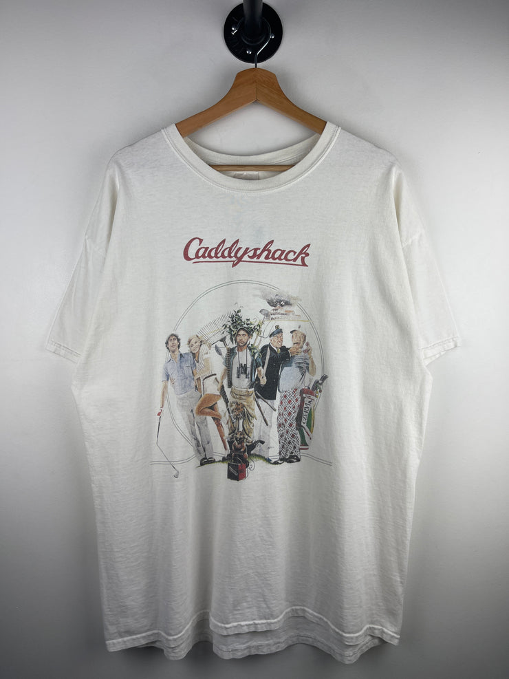 Vintage Caddyshack Golf Movie Promo White Tee