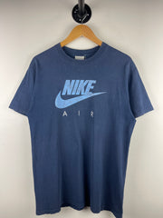 Vintage Nike Air Spellout Navy Tee
