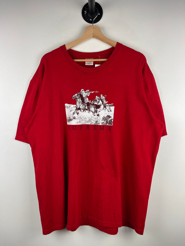 Supreme SS19 Riders Red Tee