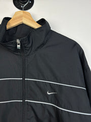 Vintage Nike Mini Swoosh Black Windbreaker