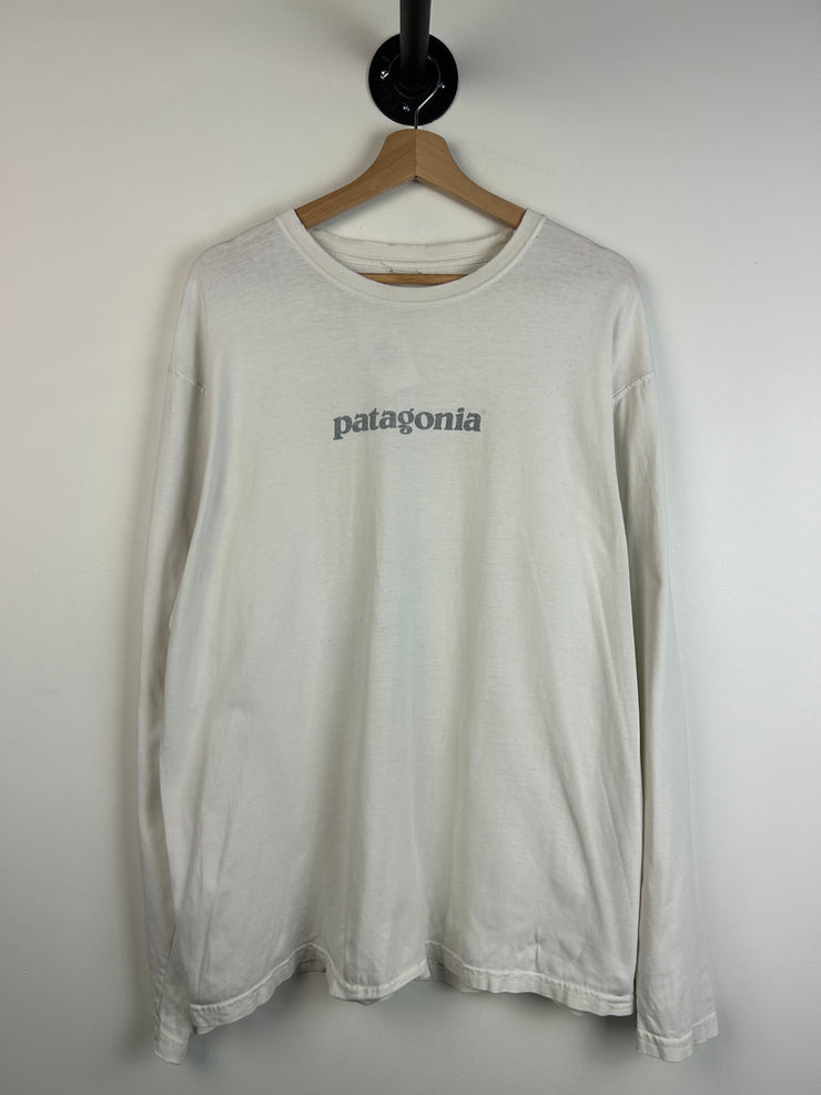 Vintage Patagonia Nature White Long Sleeve