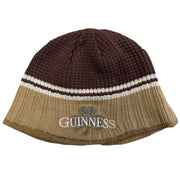 Vintage Guinness Beer Beige & Brown Knit Beanie