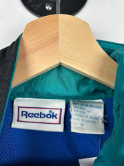 Vintage 90s Reebok Blue & Black Windbreaker