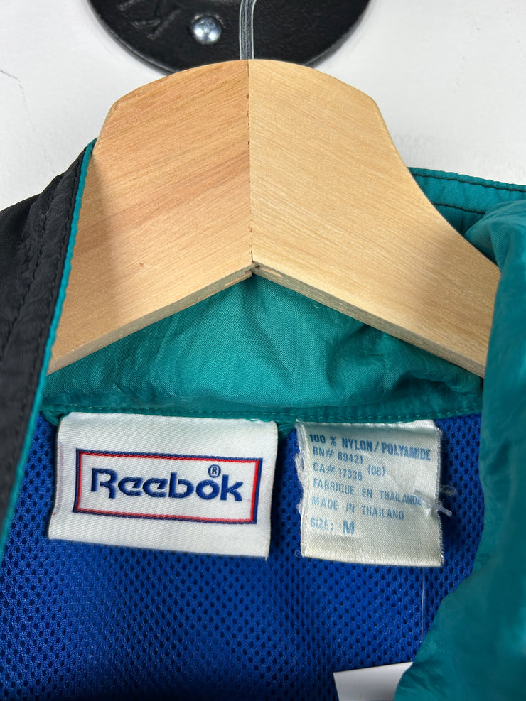 Vintage 90s Reebok Blue & Black Windbreaker