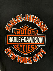 Vintage 2001 Harley Davidson New York City Black Tee