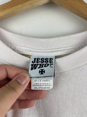 Vintage West Coast Choppers Long Beach White Tee