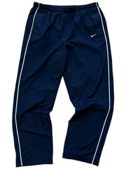 Vintage Nike Mini Swoosh Navy Splash Pants