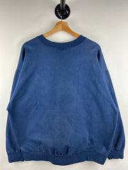 Vintage 90s Nike Mini Swoosh Navy Crewneck