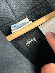 Stussy Sport X Champion Reverse Weave Navy Hoodie