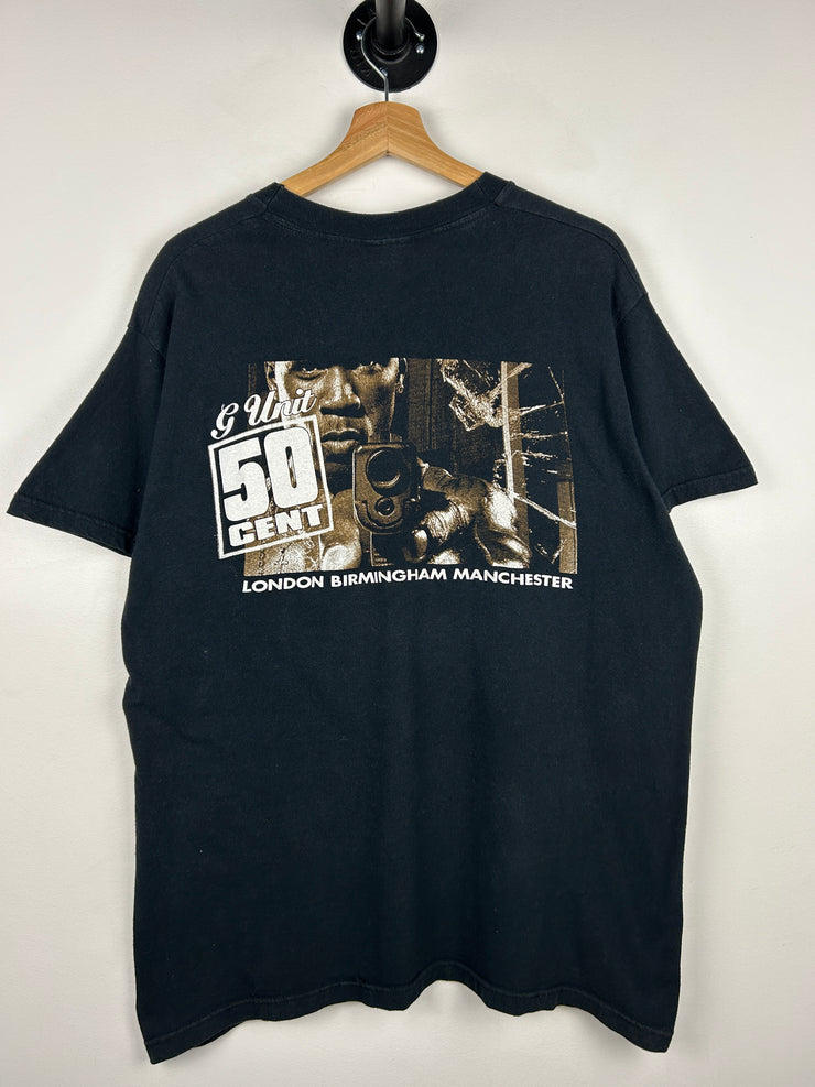 Vintage 2003 50 Cent Get Rich Or Die Tryin Europe Tour Tee