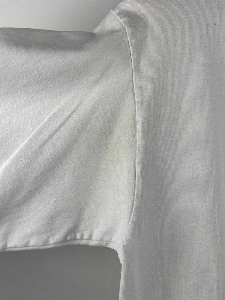 Vintage 90s Nike Golf Swoosh Turtle Neck White Long Sleeve