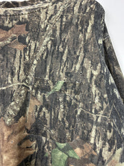 Vintage Jerzees Real Tree Camo Pocket Long Sleeve