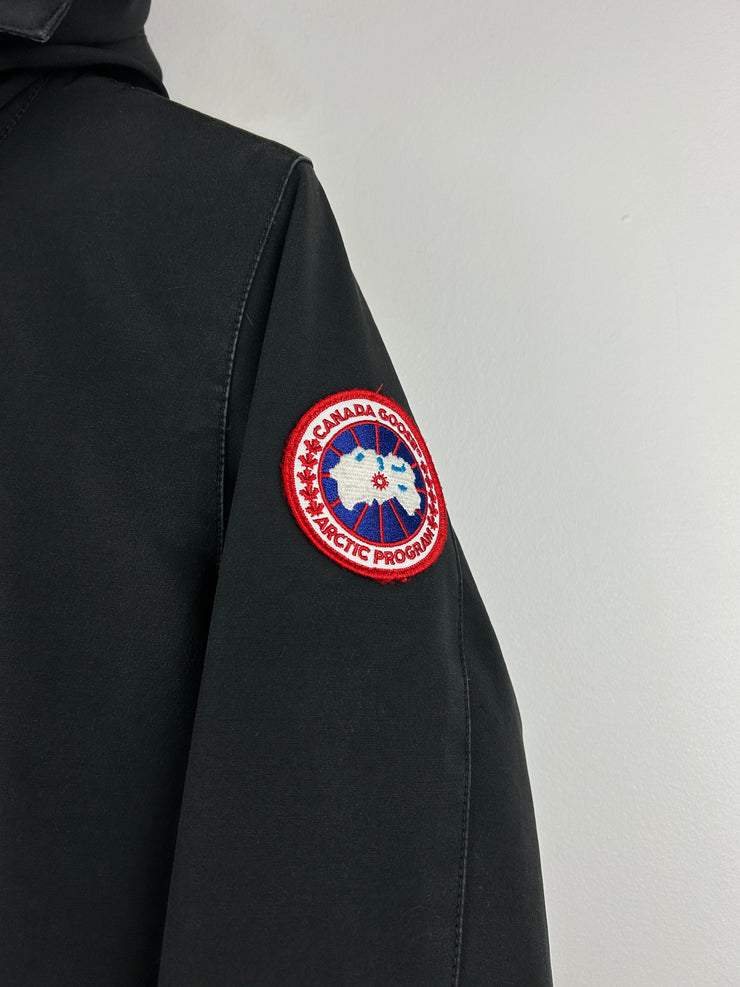 Canada Goose Victoria Parka Women’s Fur Down Filled Black Jacket