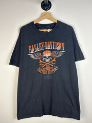 Vintage Harley Davidson Rocky's London Black Tee