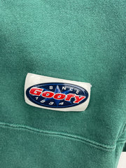 Vintage 90s Disney Goofy Embroidered Green & Navy Crewneck