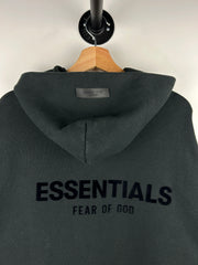 Fear Of God Essentials Stretch Limo Relaxed Black Hoodie
