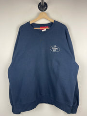 Supreme FW24 Crest Navy Crewneck