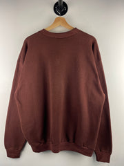 Vintage 90s NFL Cleveland Browns Spellout Brown Crewneck
