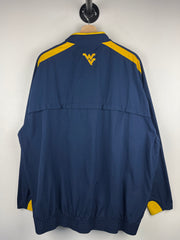 Vintage Nike West Virginia Navy Quarter Zip Navy Windbreaker