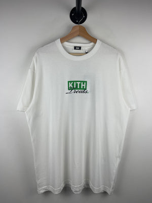Kith Treats Tokyo Café Box Logo White & Green Tee