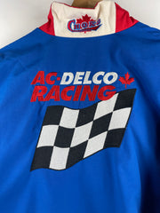 Vintage 90s AC Delco Racing Blue & Red Jacket