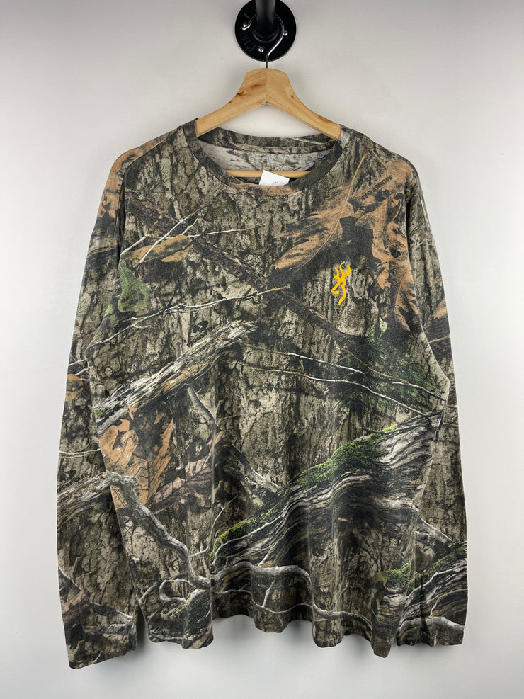 Vintage Browning Real Tree Camo Long Sleeve