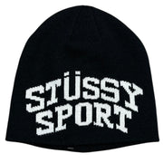 Stussy Sport Black Beanie