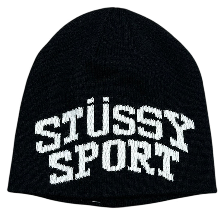 Stussy Sport Black Beanie