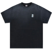 Hidden NY Scattered Pills H logo Washed Black Tee