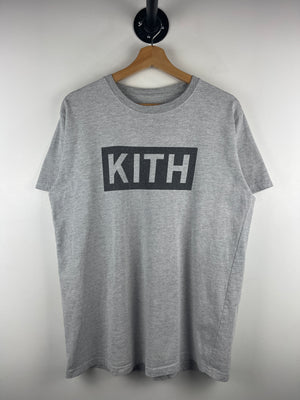 Kith Box Logo Grey Tee