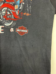 Vintage 80s Harley Davidson Don’t Call Em' Bikers Black Tee