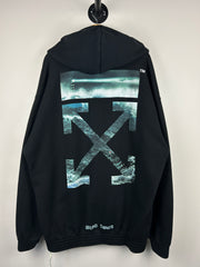 Off White Screaming Girl Arrows Black Hoodie
