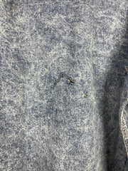 Vintage 90s Carhartt Acid Wash Blue Button Up Long Sleeve Shirt