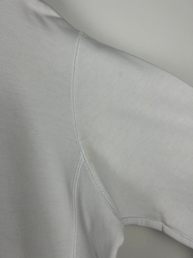 OVO Owl Embroidered White Hoodie