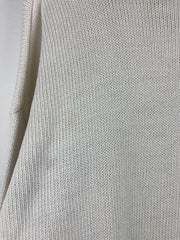 Vintage 90s Par Four Golf Knit White Sweater