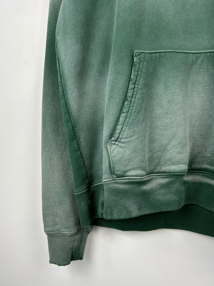 Strawberry Los Angeles Kai Faded Green Blank Hoodie