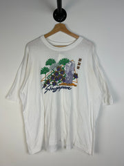 Vintage 90's Singapore White Tee