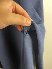 Vintage 90s Roots Athletics Canada Distressed Navy Crewneck