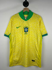 Nike 2024-2025 Brazil Home Soccer Jersey