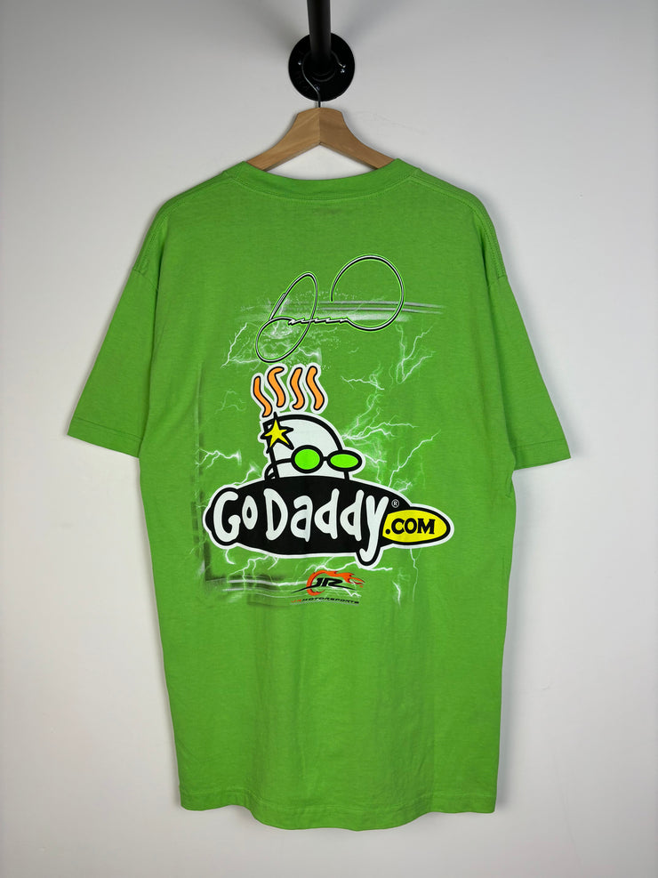 Vintage Nascar Danica Patrick Green Tee