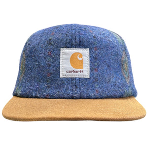 Vintage 90s Carhartt Patch Aztec Blanket Snapback Hat