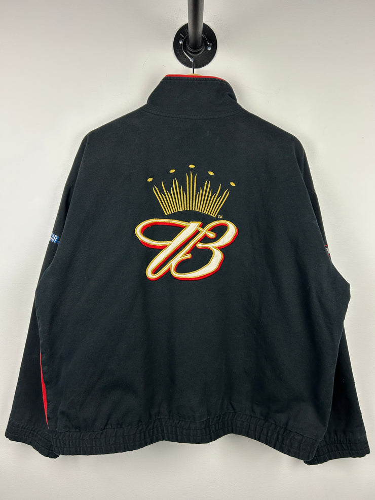 Vintage 90s Nascar Dale Earnhardt Budweiser Racing Jacket