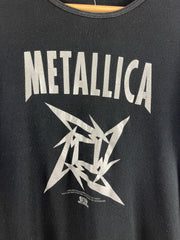 Vintage 2003 Metallica Artimonde Women's Black Baby Tee