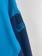 Vintage 80s Nike Blue & Navy Zip Up Sweater