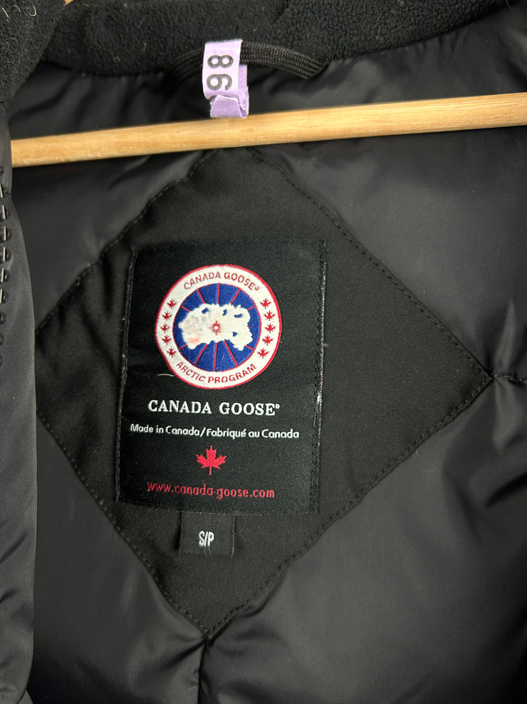 Canada Goose Victoria Parka Women’s Fur Down Filled Black Jacket